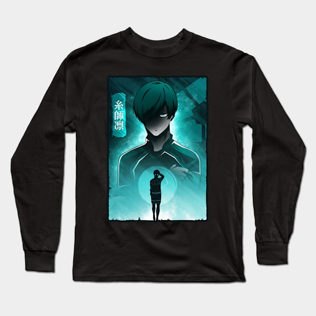 Rin Blue Lock Long Sleeve T-Shirt by Arestration